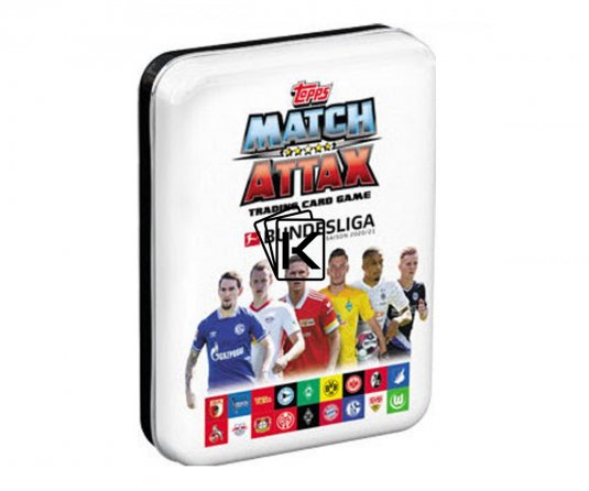 2020-21 Topps Match Attax Bundesliga malá dárková plechovka