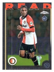 fotbalová kartička 2024-25 Topps Chrome 138 Givairo Read, Feyenoord RC