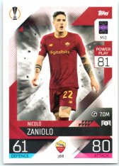 Fotbalová kartička 2022-23 Topps Match Attax UCL368 Nicolo Zaniolo - AS Roma