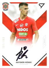 podepsaná fotbalová kartička SportZoo 2020-21 Fortuna Liga Signed Stars Level 1 SS1-16 Antonín Růsek FC Zbrojovka Brno /199
