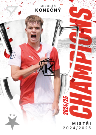 2025-26 SportZoo SK Slavia Praha Champions CH-10 Mikuláš Konečný RC
