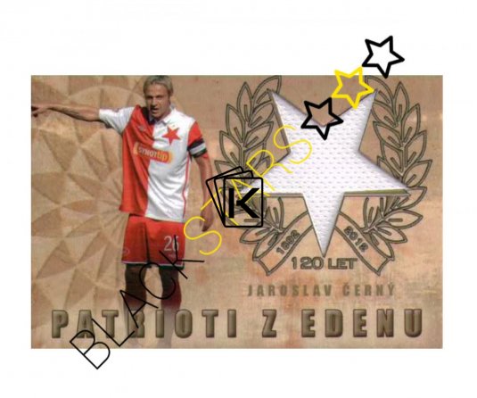 Sešívaní z Edenu Patrioti z Edenu 3. Jaroslav Černý  SK Slavia Praha memorabilia /25