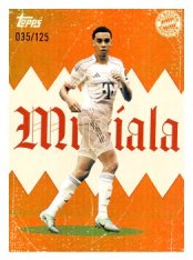 fotbalová kartička 2025-26 Topps Team set FC Bayern Munchen Die Bayern DB-2 Harry Kane Yellow Static /125