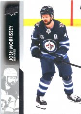 hokejová karta 2021-22 UD Series One 196 Josh Morrissey - Winnipeg Jets