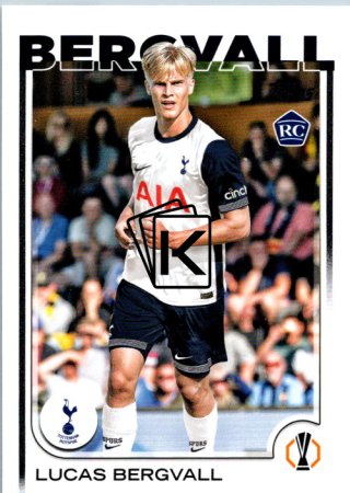 fotbalová kartička 2024-25 Topps UEFA Club Competitions Flagship 112 Lucas Bergvall RC Tottenham Hotspur
