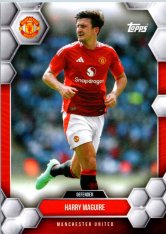 fotbalová kartička 2024-25 Topps Manchester United Fan Set 4 Harry Maguire