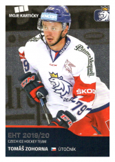 2019-20 Czech Ice Hockey Team  45 Tomáš Zohorna