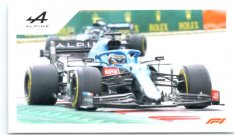 samolepka 2021 Topps Formule 1 Widescreen 112 Fernando Alonso Alpine