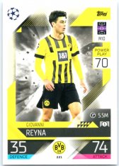 Fotbalová kartička 2022-23 Topps Match Attax UCL 221 Giovanni Reyna - Borussia Dortmund