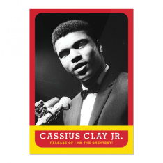 Sběratelská Kartička 2021 Topps MUHAMMAD ALI - The People's Champ 4. Cassius Clay Jr.
