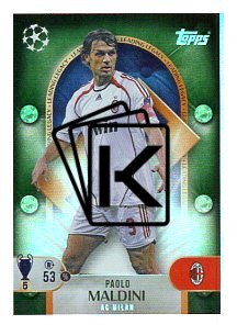 2025-26 Topps Champions League  Leading Legacies 268 Paolo Maldini (AC Milan)