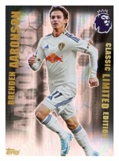 fotbalová kartička 2025-26 Topps  Premier League - Classic Limited Edition LE20 Brenden Aaronson (Leeds United)
