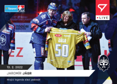 Hokejová kartička SportZoo 2021-22 Live L-101 Jaromír Jágr 50.let /271