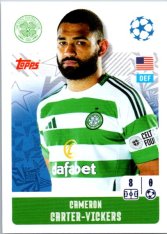2024-25 Topps Champions League 141 Cameron Carter-Vickers (Celtic FC)