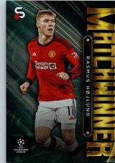 Fotbalová kartička 2023-24 Topps Superstars UEFA Club Competitions Matchwinner MW-22 Rasmus Højlund (Manchester United)