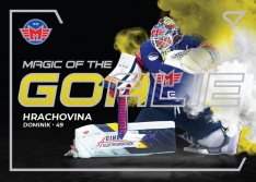 hokejová kartička 2021-22 SportZoo Tipsport Extraliga Magic of the Goalie MG-17 Dominik Hrachovina HC Motor České Budějovice