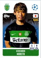 2024-25 Topps Champions League 362 Hidemasa Morita (Sporting Clube de Portugal)