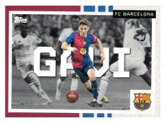 fotbalová kartička 2025-26 Topps Team set FC Barcelona We want the ball 45 Gavi