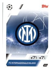 fotbalová kartička 2025-26 Topps Match Attax UCC 253 Team Logo (FC Internazionale Milano)