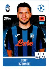 2024-25 Topps Champions League 80 Berat Djimsiti (Atalanta BC)