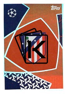 2025-26 Topps Champions League Atlético Madrid 112 Club Badge