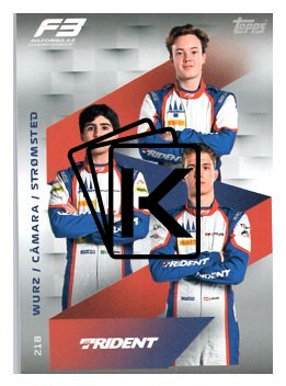 2025 Topps Turbo Attax F1 Trident F3 Teams HP 218