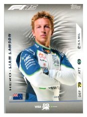 2025 Topps Turbo Attax F1 VCARB  76	Liam Lawson