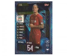 Fotbalová kartička 2019-2020 Topps Match Attax Champions League 100 Club Virgil Van Dijk CLU 3
