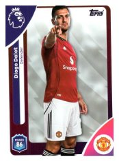 fotbalová kartička 2025-26 Topps  Premier League 204 Diogo Dalot (Manchester United)