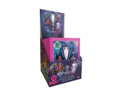 2021-22 Topps UEFA Champions League Box samolepek (50 balíčků)