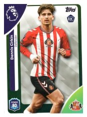 fotbalová kartička 2025-26 Topps  Premier League 346 Dennis Cirkin (Sunderland)  -  Rookie