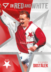 2025-26 SportZoo SK Slavia Praha In Red and White RW-04 Richard Dostálek