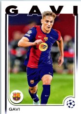 fotbalová kartička 2024-25 Topps UEFA Club Competitions Flagship 6 Gavi FC Barcelona