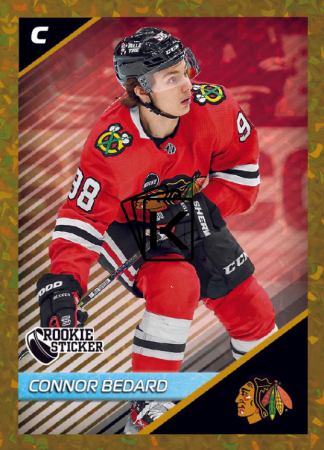 2024-25 Topps NHL Box samolepek ( 50 balíčků)