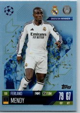 fotbalová kartička 2024-25 Topps Match Attax UEFA Club Competitions  120 Ferland Mendy (Real Madrid CF)
