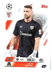 fotbalová kartička 2025-26 Topps Match Attax UCC 304 Unai Simón (Athletic Club)