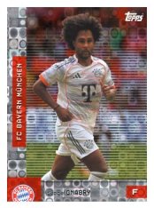 fotbalová kartička 2025-26 Topps Team set FC Bayern Munchen FT-19 Serge Gnabry Halo