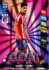 Panini Adrenalyn XL FIFA 365 2025 Excellence Goat 19 Julian Álvarez (Atlético de Madrid)