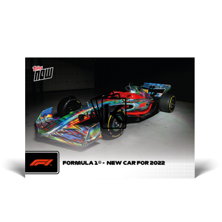 kartička Formule 1 Topps Now 2021 036 New Car For 2022