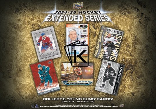 2024-25 Upper Deck Extended Series Hockey Hobby Balíček