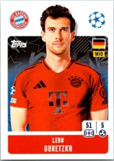 2024-25 Topps Champions League 179 Leon Goretzka (FC Bayern München)