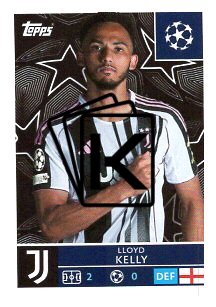 2025-26 Topps Champions League Juventus 243 Lloyd Kelly