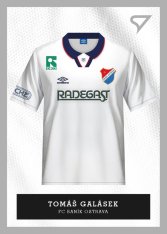 fotbalová kartička 2023 Sportzoo Dekády Takový dres oblékal J-021 TOMÁŠ GALÁSEK FC BANÍK OSTRAVA