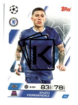fotbalová kartička 2025-26 Topps Match Attax UCC 68 Enzo Fernádez (Chelsea)