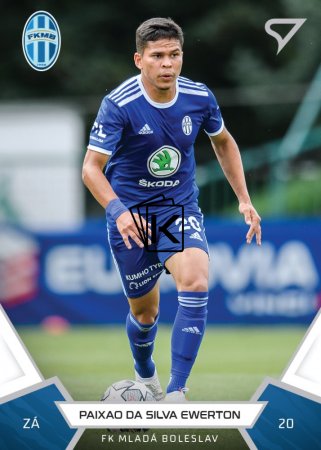fotbalová kartička 2021-22 SportZoo Fortuna Liga 118 Paixao da Silva Ewerton FK Mladá Boleslav