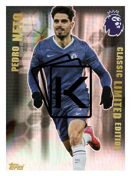 fotbalová kartička 2025-26 Topps  Premier League - Classic Limited Edition LE6 Pedro Neto (Chelsea)