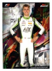 2024 Topps Finest F1 Common 58 Charlie Wurz – F3 – Jenzer Motorsport