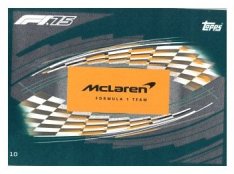 2025 Topps Turbo Attax F1 McLaren F1 Team 10	Team Logo -Paralel Emerald