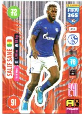 fotbalová karta Panini Adrenalyn XL FIFA 365 2021 Titan 346 Salif Sané FC Schalke 04