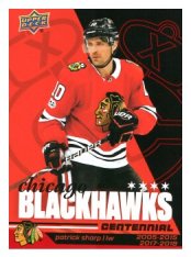 2025-26 Upper Deck Centennial Chicago Blackhawks 24 Patrick Sharp
